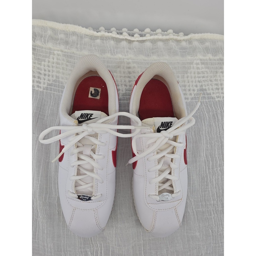 Nike Cortez Basic SL White Red Blue 904764-103 Kids 6.5Y Fits Women's 8 Sneaker
